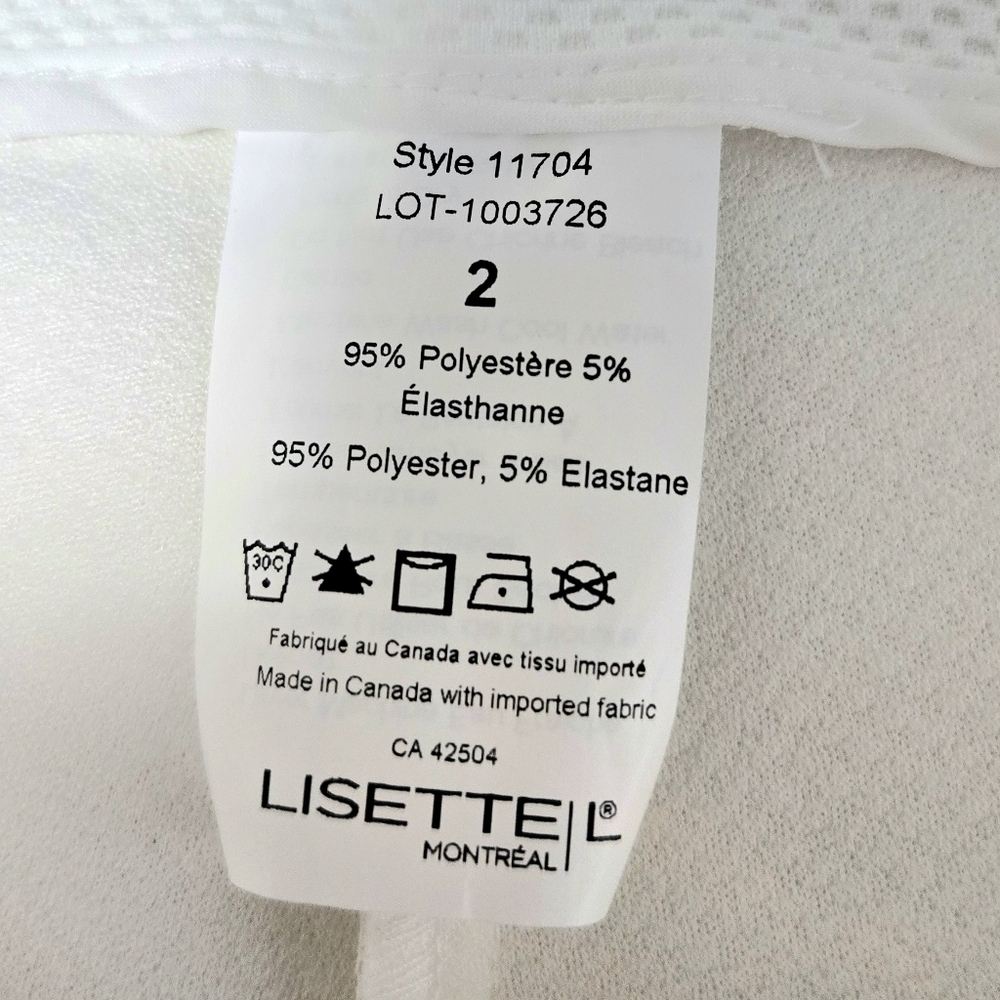 Lisettel Montreal Pullon ankle pants, White, 2 - Picture 13 of 14